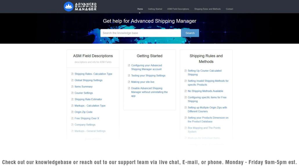 Advanced Shipping Manager App