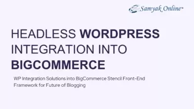 integration of Headless WordPress with BigCommerce