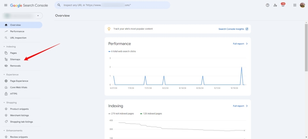 Verification in Google Search Console