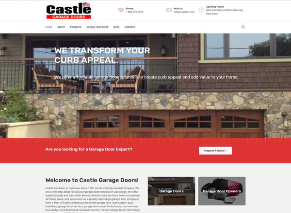 Castle Garage Doors